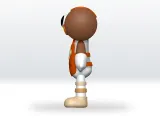 Dandy world STL Caramel Drizzle Cosmo STL 3D Model Character-2