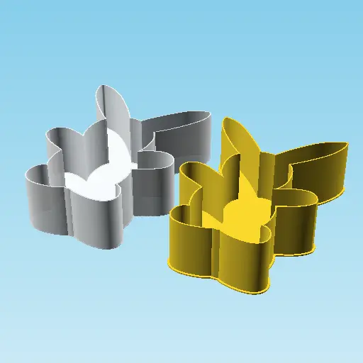Rabbit 005F, nestable box (v2)
