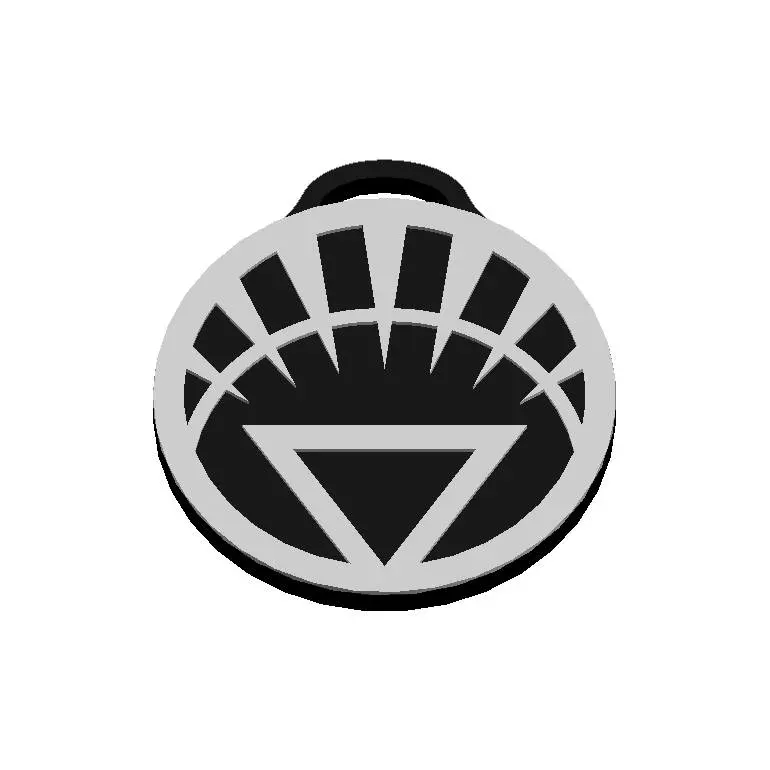 Llavero del Logo de Los Linternas Blancas