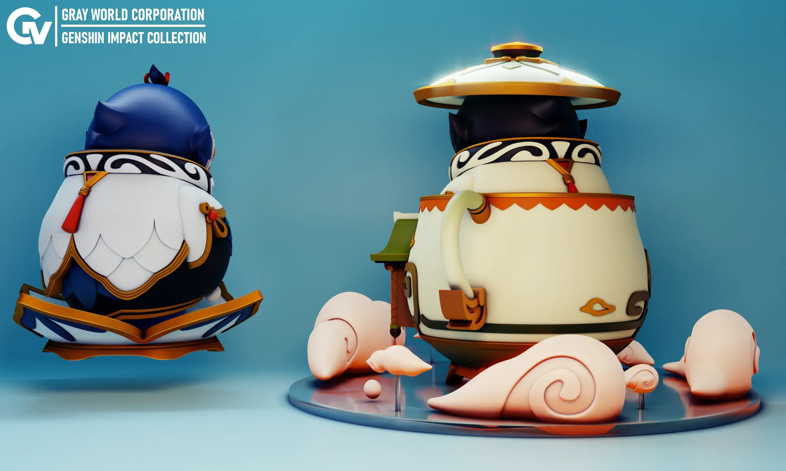 Tubby ve Chubby | Genshin Impact