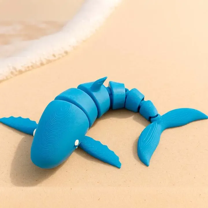 Adorable Articulated Shark Fidget Toy