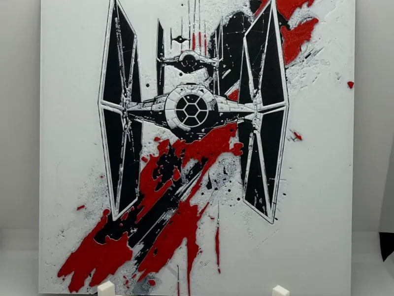 Hueforge - Star Wars - TIE-Jäger Bloodstrike