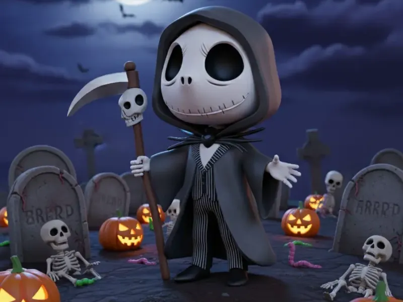 JACK SKELLINGTON GRIM REAPER