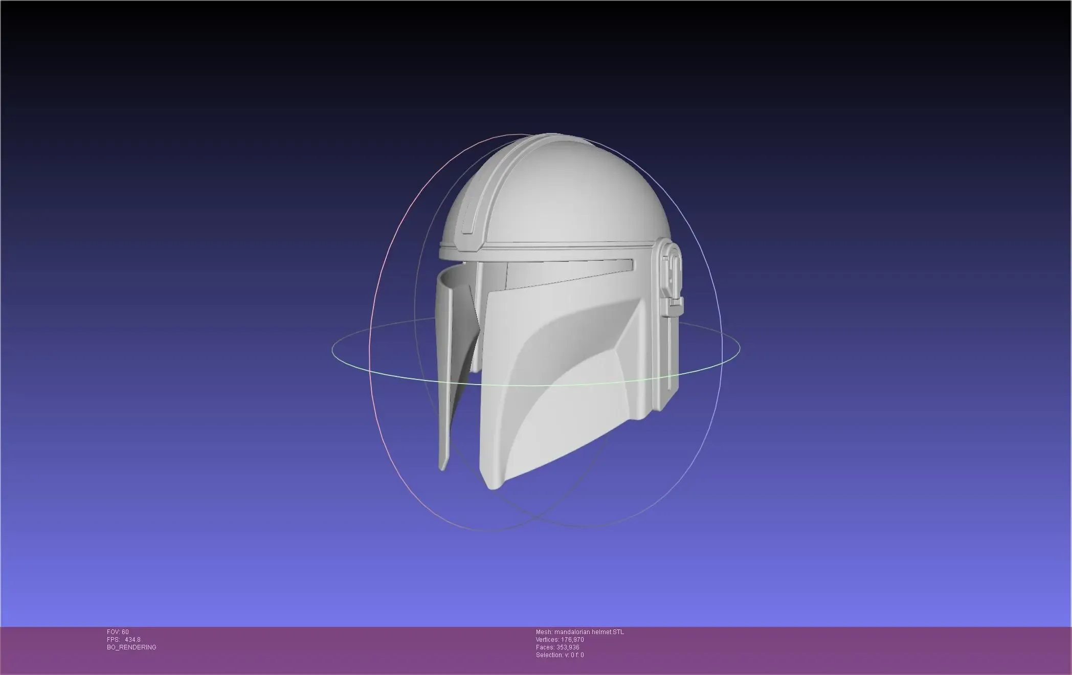 Star Wars Mandalorian Helmet