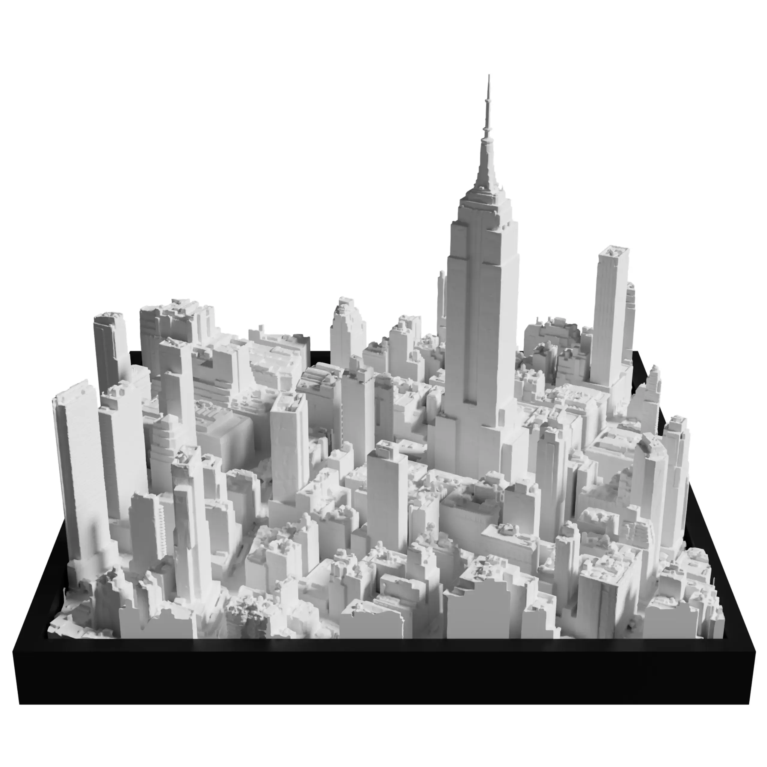 3D Model of ESB, Midtown, New York