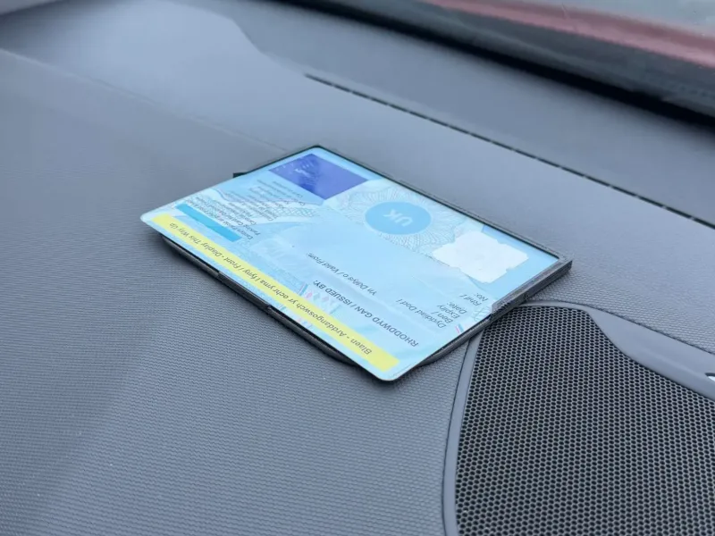 UK Disabled badge dashboard mount/clip