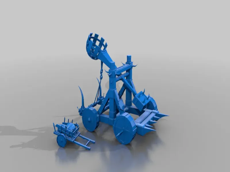 fantasy catapult - warmachine