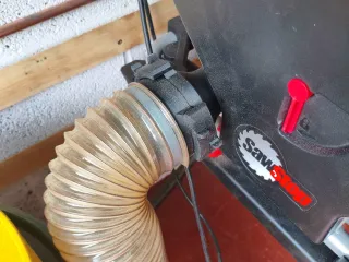 100mm dust extractor twist magnetic quick connector system