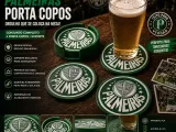 Porta Copos Palmeiras-1