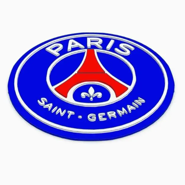 ESCUDO PSG 3 COLORES