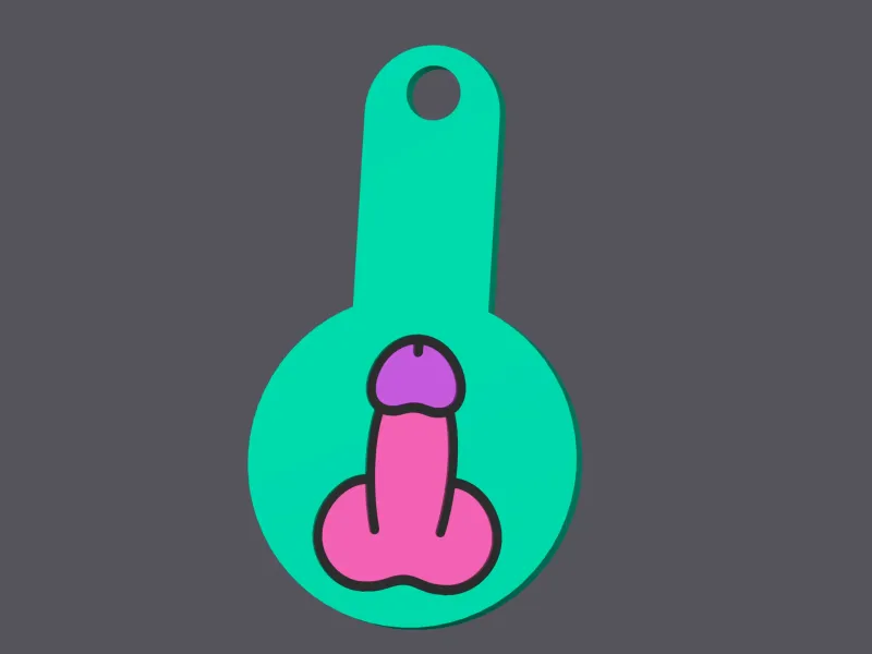 Penis - Shopping Cart Coin (2 versions)