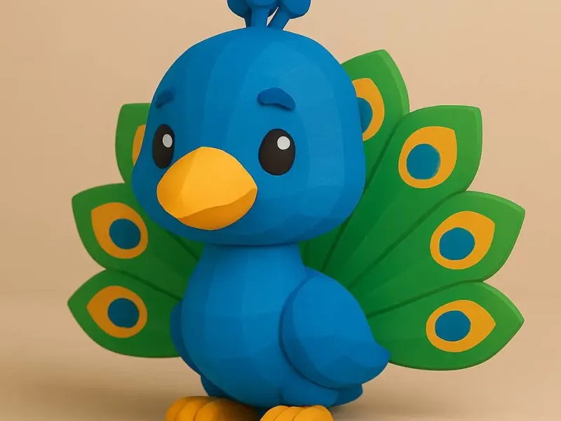 Mini Peacock