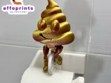 Emoji caca sur cintre papier toilette Gadget-1