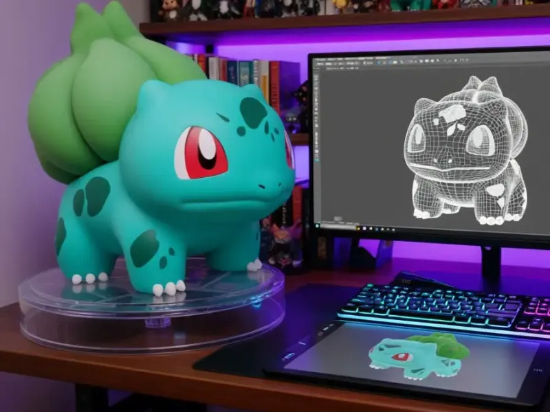 Statuetta Pokemon - Bulbasaur