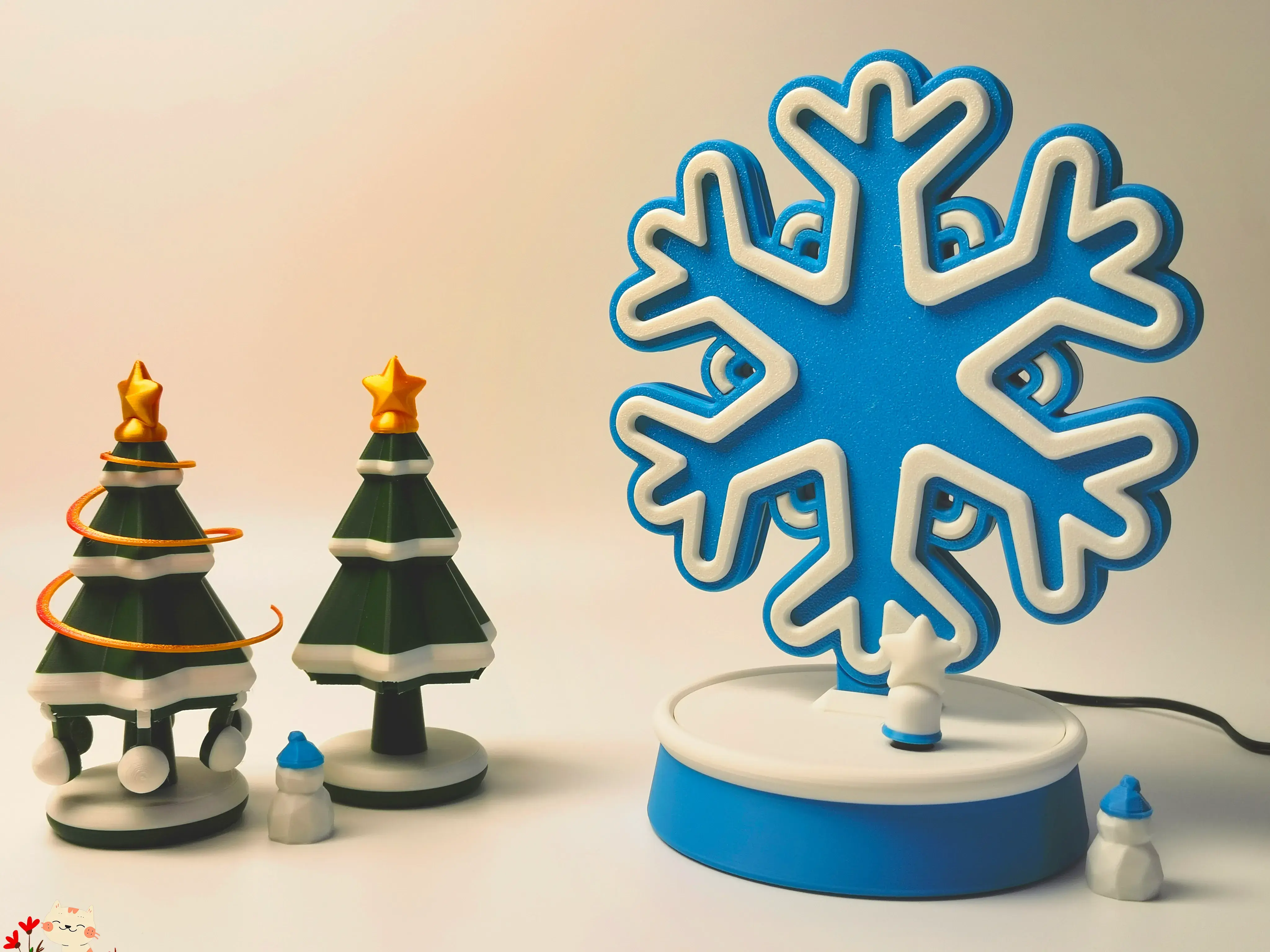 Christmas Snowflake Lamp