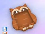 Post-It, Sticky Note Holder Owl-1