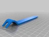 Car door clip panel pry and removal tool-2