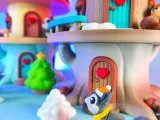 Village modulaire d'hiver pour mignons écureuils flexi, design de Noël-1