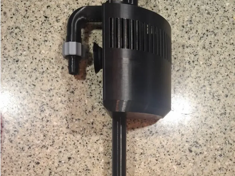 aquarium intake and skimmer