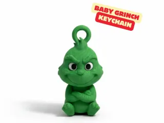 GRINCH KEYCHAIN (BABY EDITION) / GRINCH PENDANT