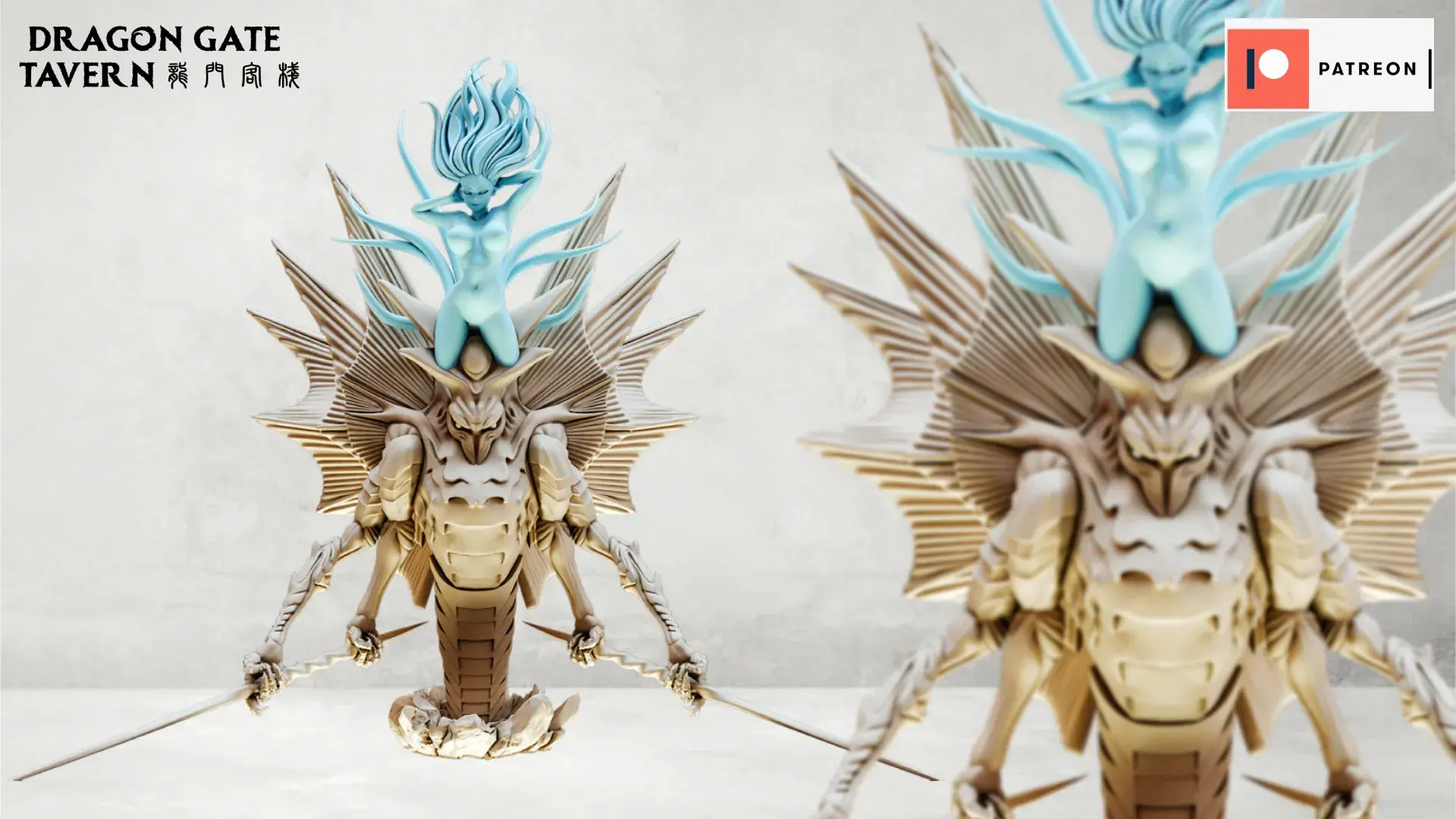 Sculptures & Artworks STL Download - Psykos monsterized one punch manby  Dragon Gate Tavern