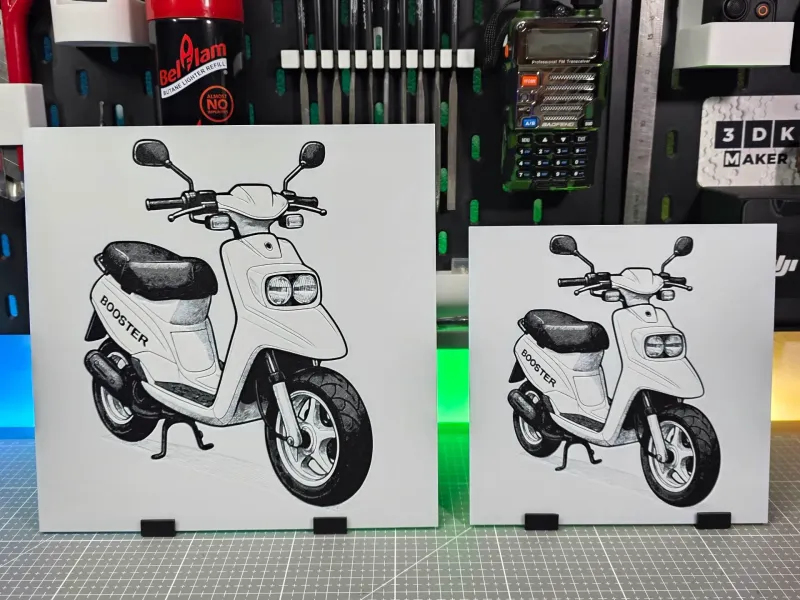 Scooter MBK Spirit - Hueforge - 3 Colors