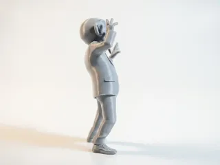Goofy Mr Bean Dancing Figurine 3D Printable