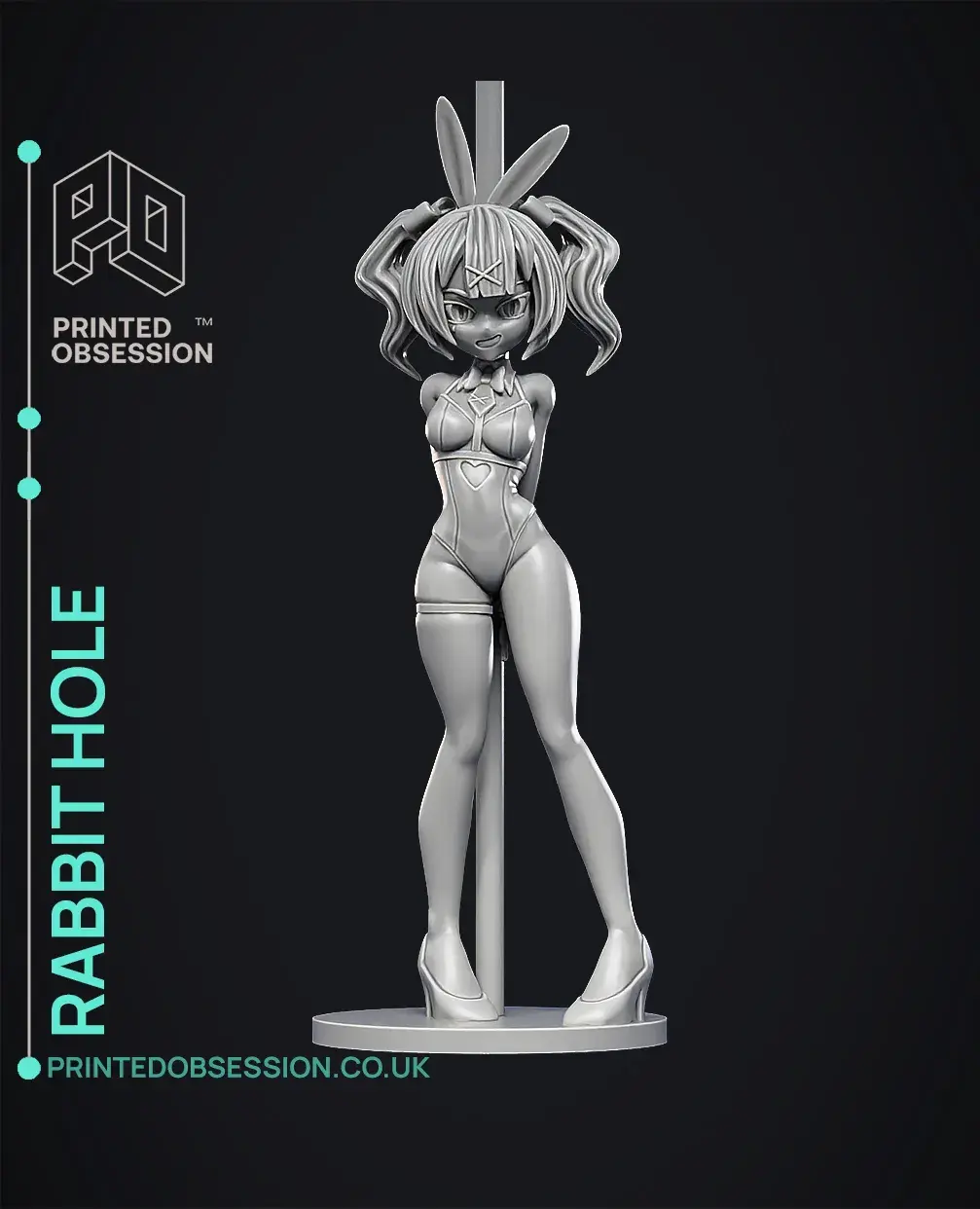 Rabbit Hole - Fan Art - Modèle imprimable en 3D Modèle imprimable en 3D gratuit