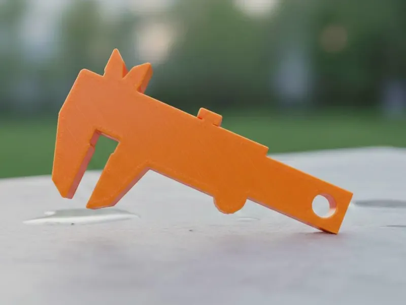 Calipers keychain