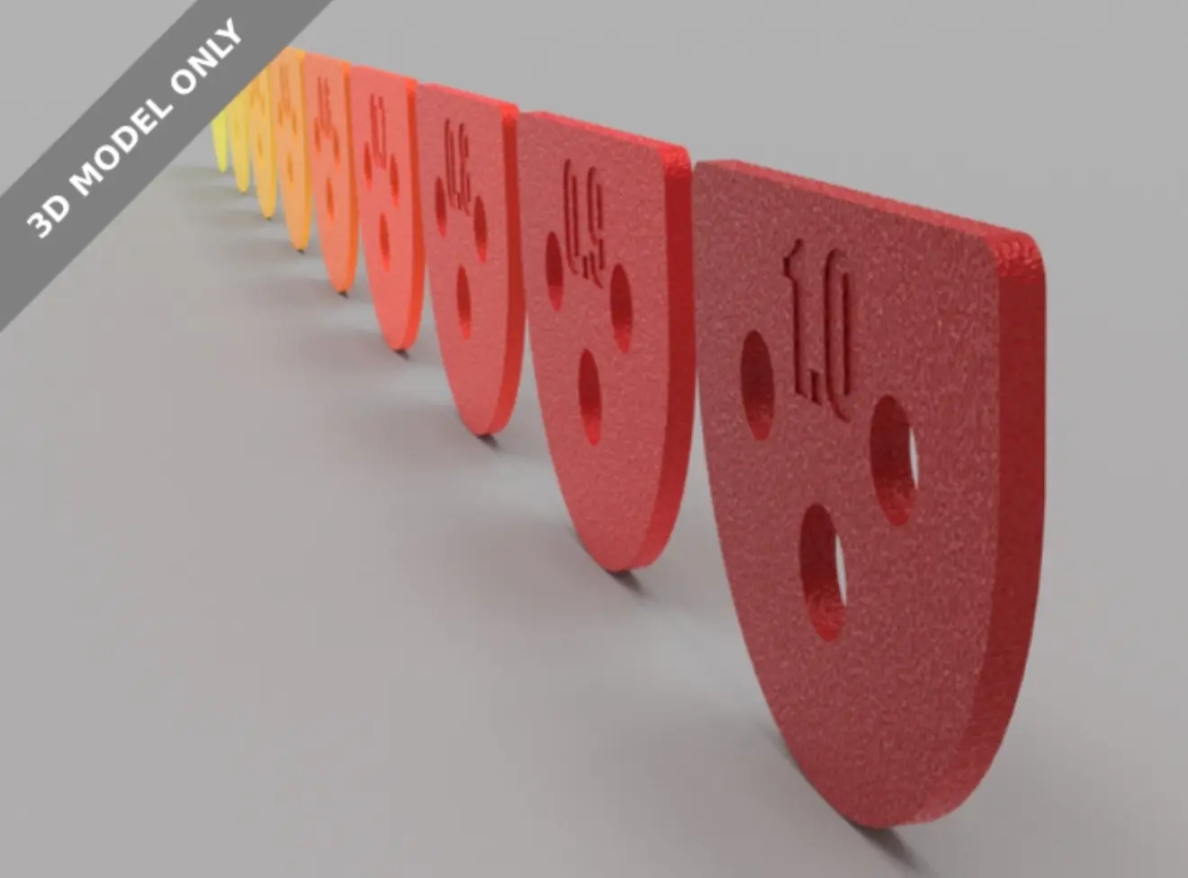 3D Printer Files | 3MF File | K1 Max Bed Level Shims | Creality Cloud