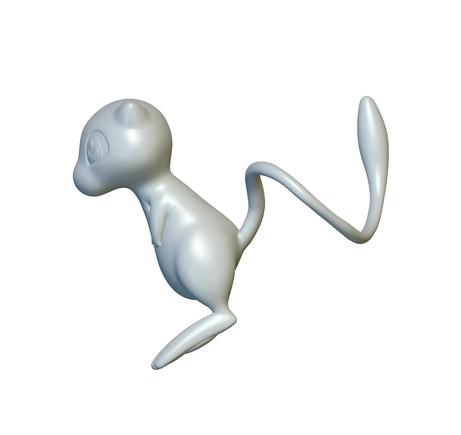 Pokemon Mew #151 - Pronto per la stampa 3D!