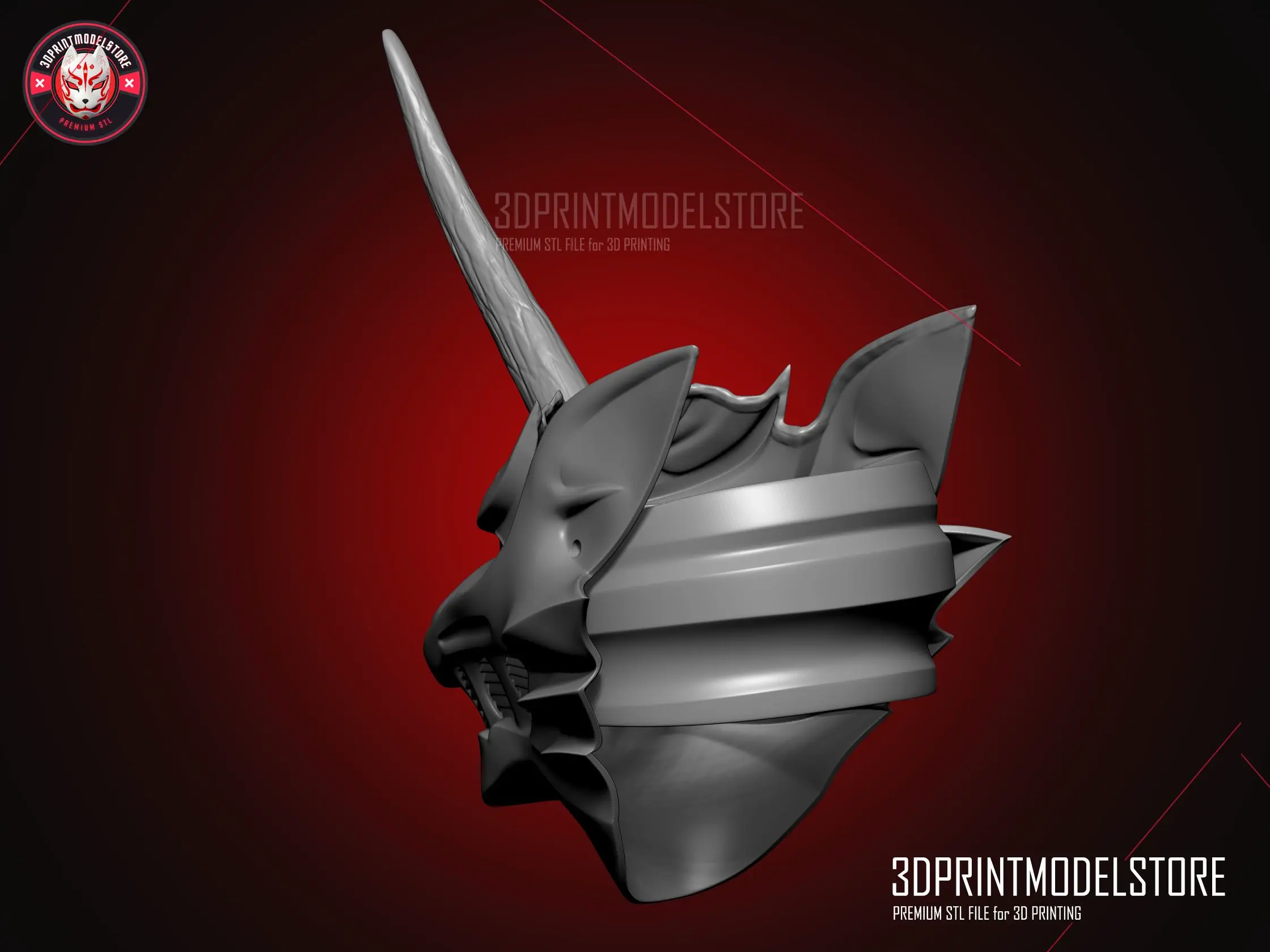 Power Rangers Wild Force Zen-Aku - Siver Gaoranger Wolf Mask