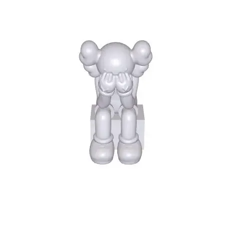 Kaws Clown sitting