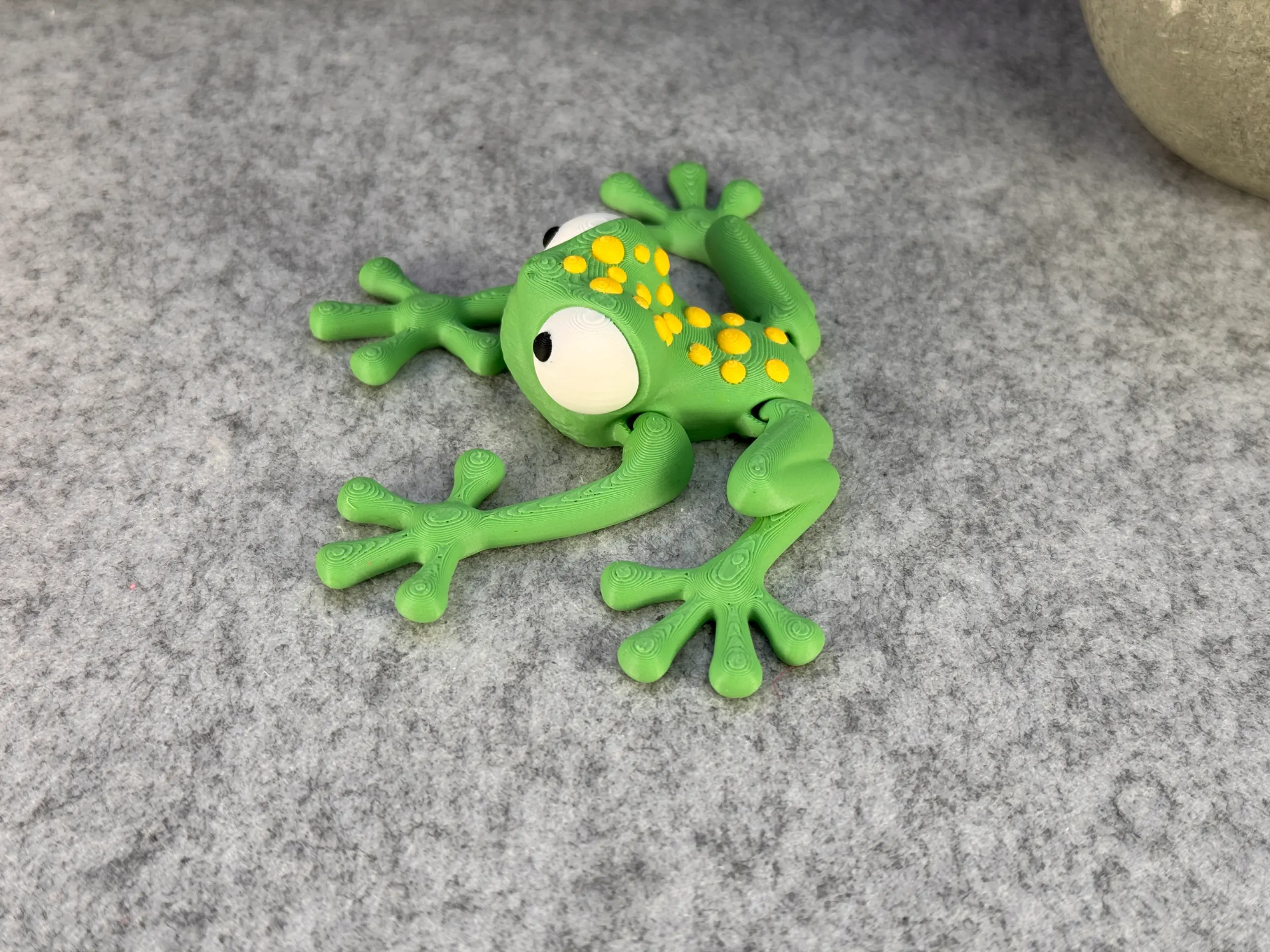 3D Printer Files | 3MF File | Articulated Cute Frog | Creality Cloud