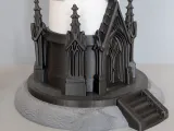 Gothic Lighthouse Lamp – LED Tea Light (25 cm)-5