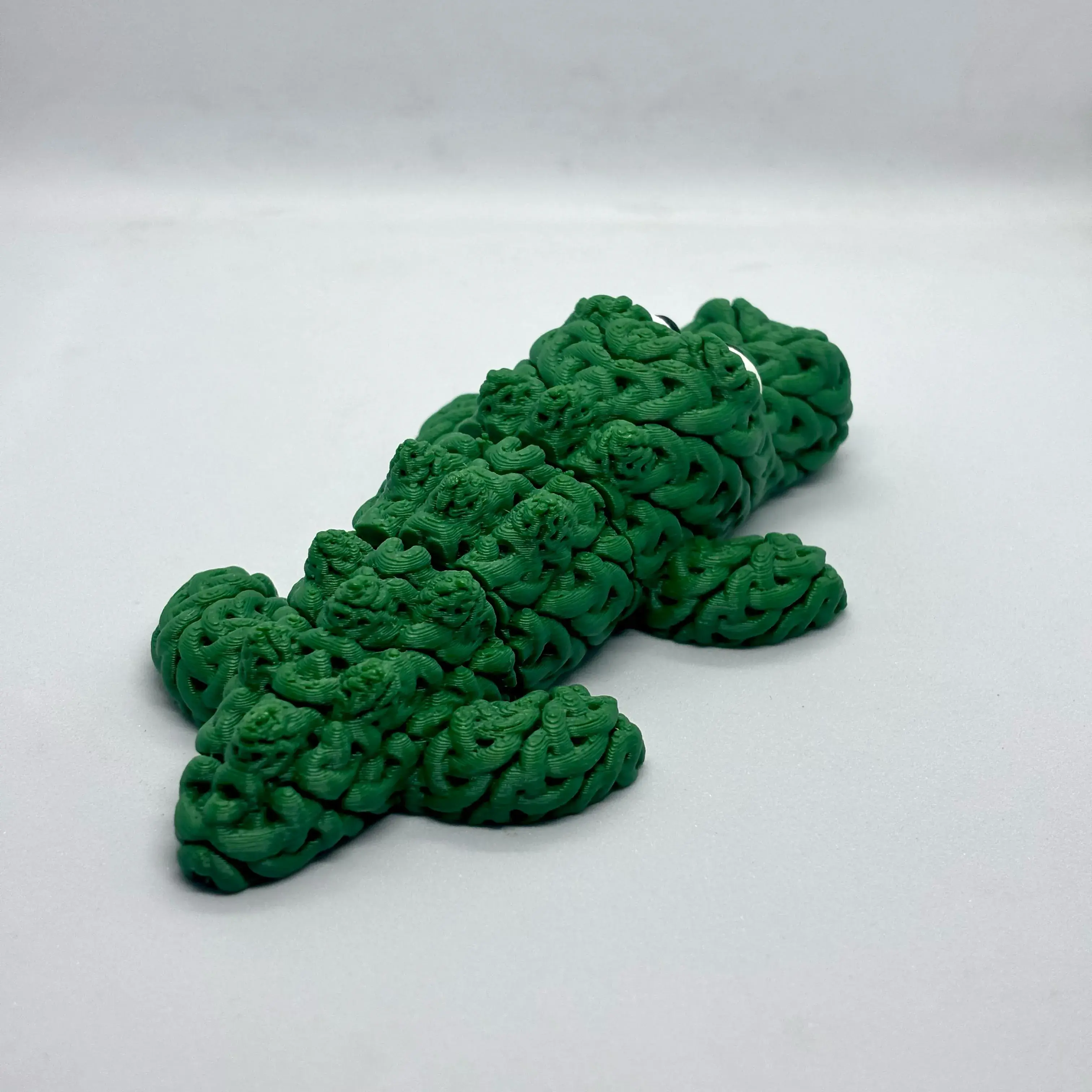 Knitted Flexi Crocodile
