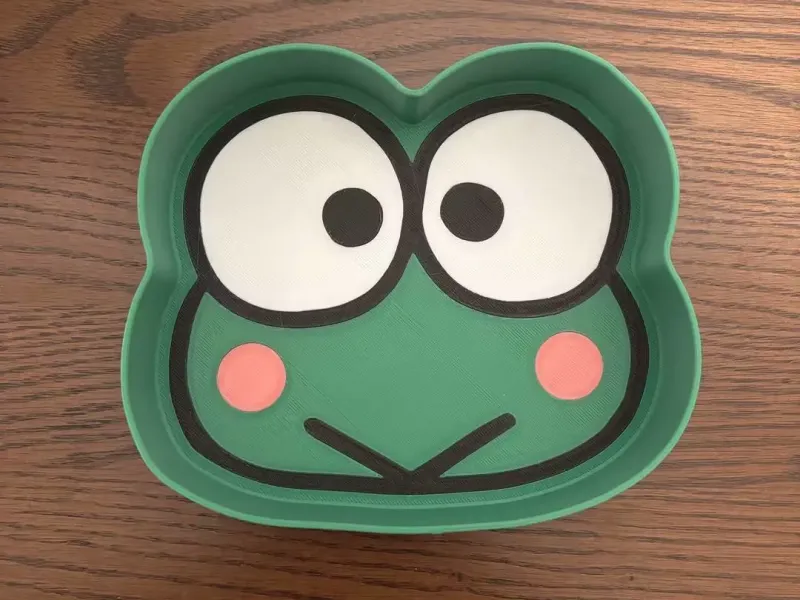Sanrio - Keroppi Caixa de Armazenamento, Bandeja de Armazenamento, Porta-Joias