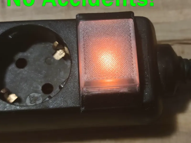 Power extender switch cover