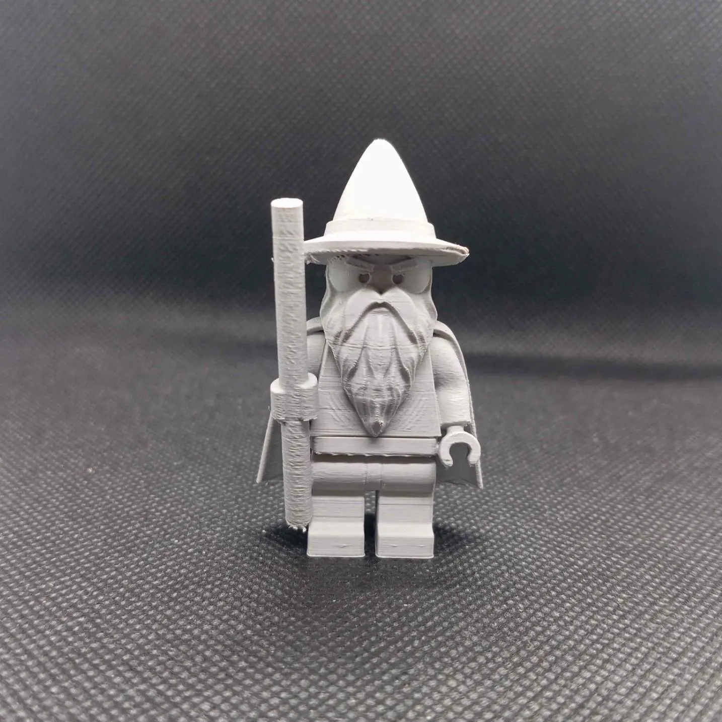 Gandalf LotR Lord of the Rings Figure Fanart LEGOS