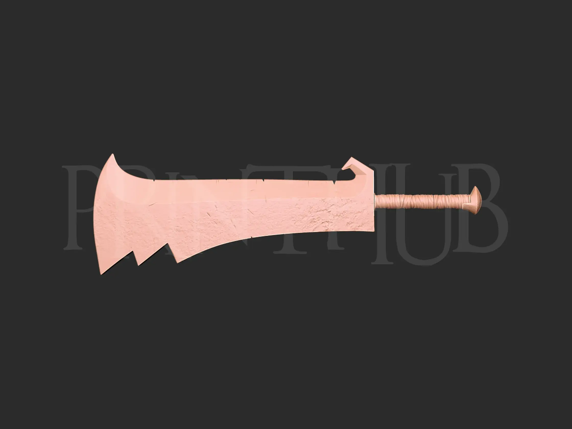 Guts Berserk Horse Killing Sword for cosplay | 3D models download ...