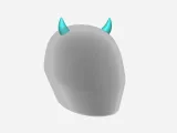 Little Devil Horn for Motorcycle Helmets - Accessory-1