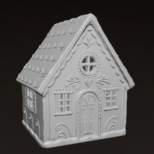 Simple Gingerbread House