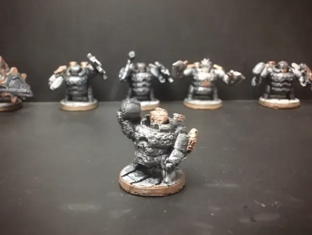 ネザーフォージド・ボンバディア（28mm/ヒロイックスケール）