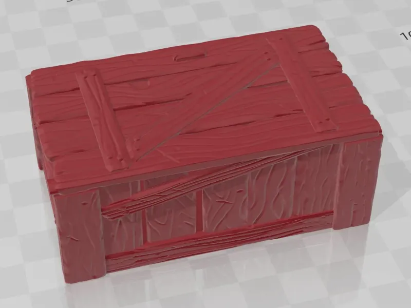 Wooden storage box