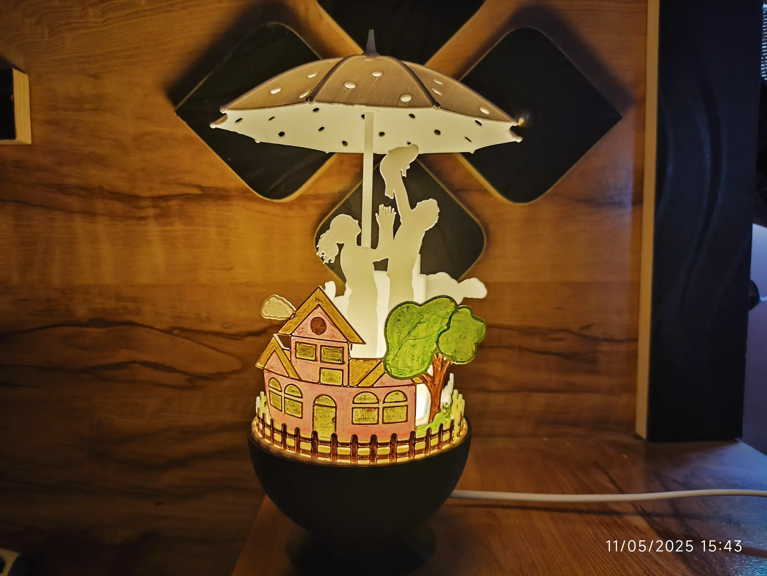 "My Mom My Family-Table Lamp shade"