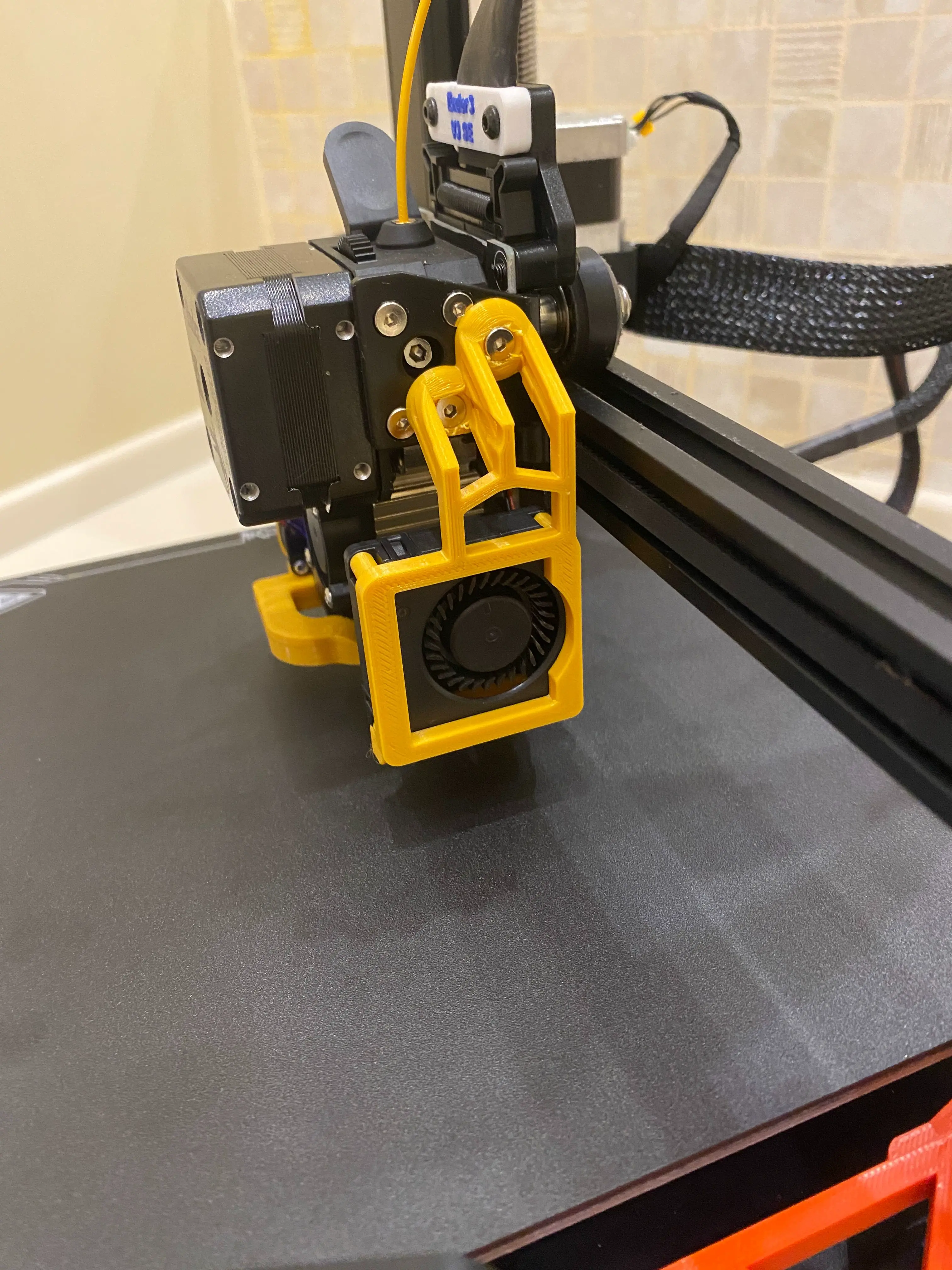 Dual 4010 Fan Duck and shroud for Creality Ender 3 V3 SE