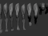 9 Male leg poses-3