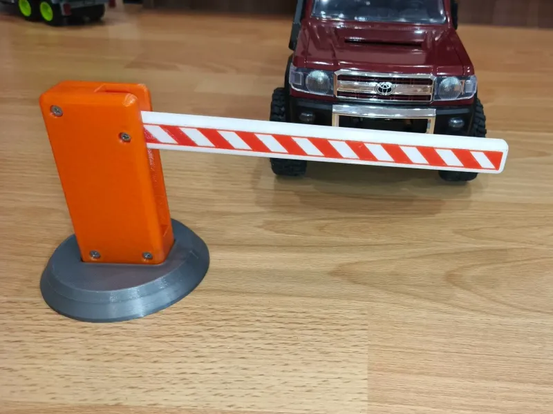 Barrier/Шлагбаум.