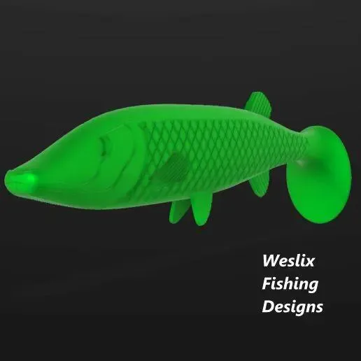 pike paddletail softbait 155mm