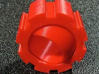 Gear type III Fidget Ring Spinner with rotary core